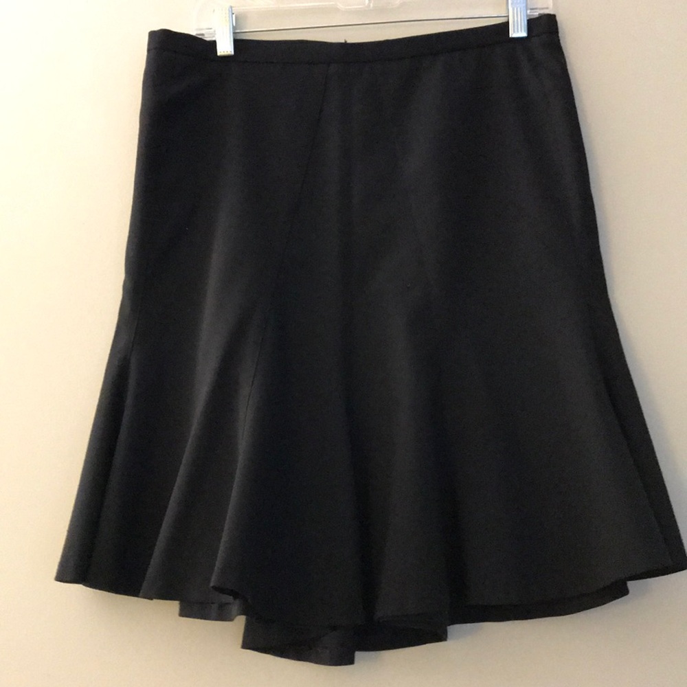 Black swing skirt